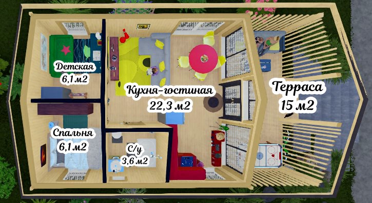 Зевс 2  6,0х10,0 м
