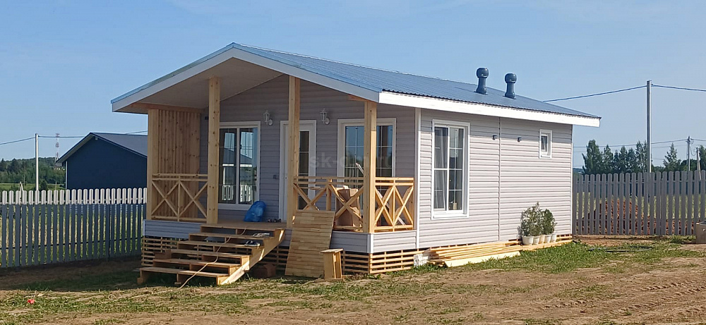 Атлант с террасой 6х8,4 м