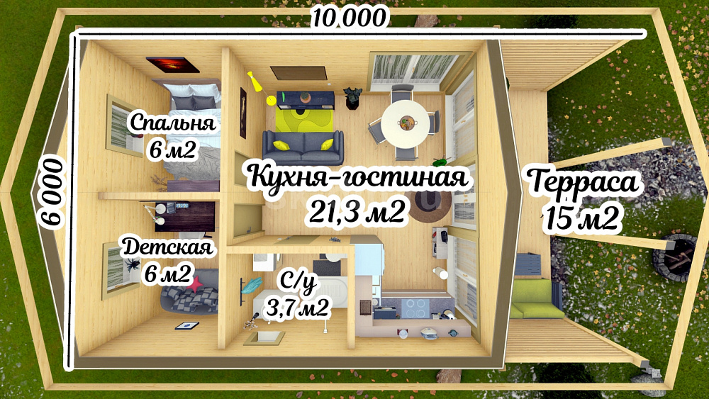 Зевс 6х10 г.Одинцово