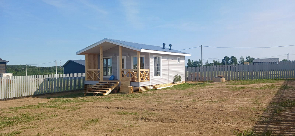 Атлант с террасой 6х8,4 м